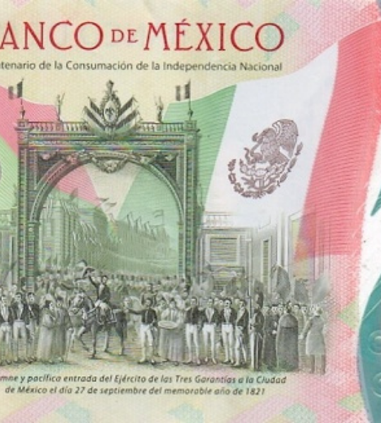 20 Pesos, Mexico, 2024, UNC Polymer