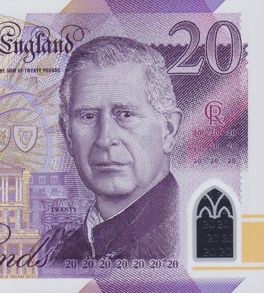20 英镑, 英格兰, 2024年, 全新聚合物钞票 002836 фото 20 英镑, 英格兰, 2024年, 全新聚合物钞票 002836 фото
