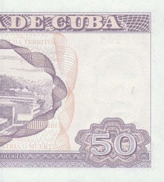 50 pesos, Kuba, 2018 rok, UNC
