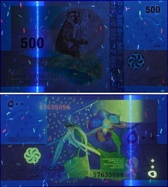 500 Francs, Коморські острови, 2006 рік, UNC 003878 фото
