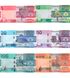 6 banknotes 5, 10, 20, 50, 100, 200 Dalasis, Gambia, 2023, UNC