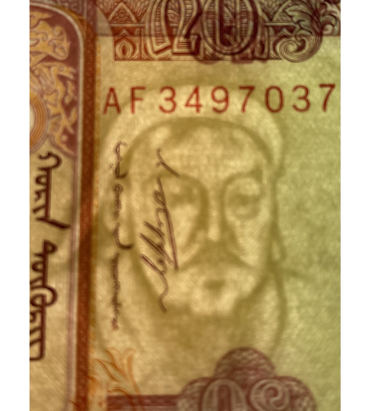 10 банкнот 20 Togrog, Монголія, 2020 рік, UNC 000911 фото 10 банкнот 20 Togrog, Монголія, 2020 рік, UNC 000911 фото