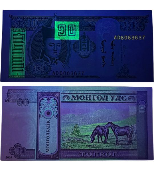 10 Togrog, Mongolia, 2020 ( 2021 ), UNC