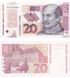 2 Banknoten 10, 20 Kuna, Kroatien, 2004, 2014, UNC im Gedenkordner 003679 фото 3