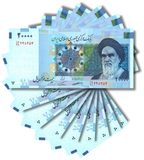 10 billetes 20000 Rials, Ir&aacute;n, 2014 &ndash; 2018, UNC 004808 фото