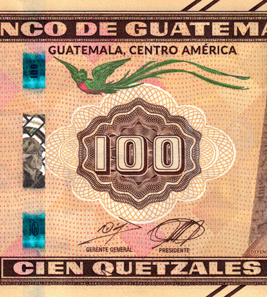 100 Quetzales, Guatemala, 2025 (2026), UNC Commemorative