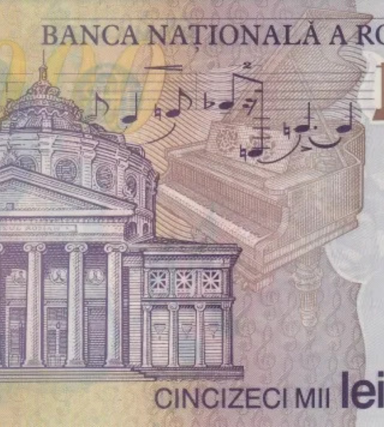 50,000 Lei, Romania, 2003, UNC Polymer