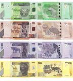 4 billetes de 1000, 5000, 10000, 20000 Francos, Congo, 2020-2022, UNC 003831 фото