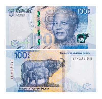 100 Rand, ПАР, 2023 рік, UNC 001593 фото