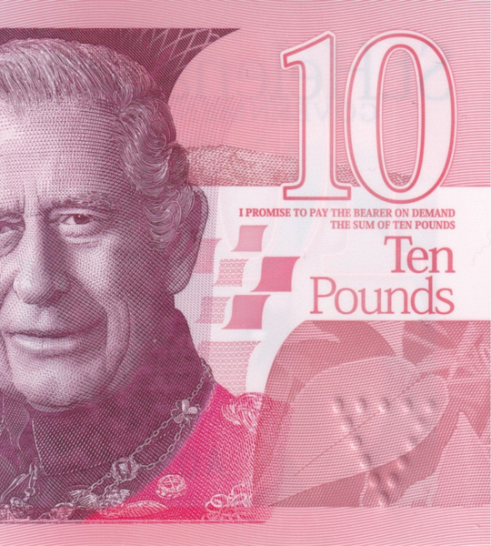 10 Pounds, Острів Святої Єлени, 2026 рік, UNC 005179 фото