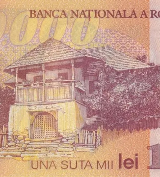 100,000 Lei, Romania, 2004, UNC Polymer