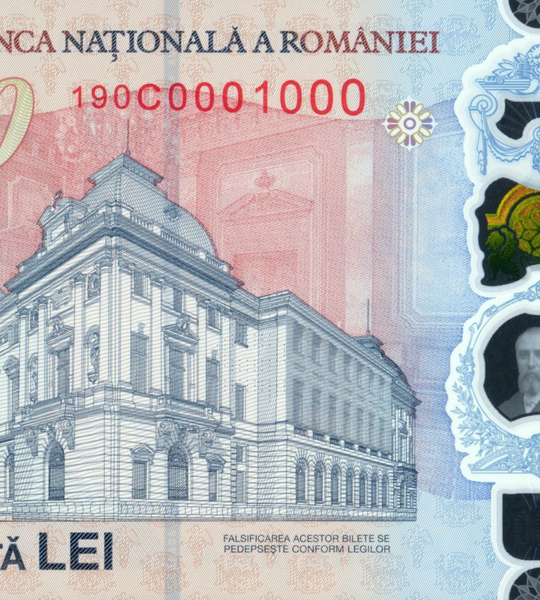 100 Lei, Romania, 2026, UNC Polymer Commemorative in folder