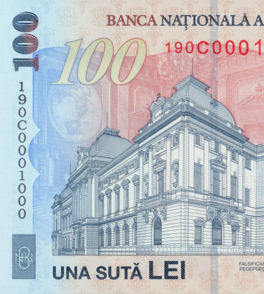 100 Lei, Romania, 2026, UNC Polymer Commemorative in folder