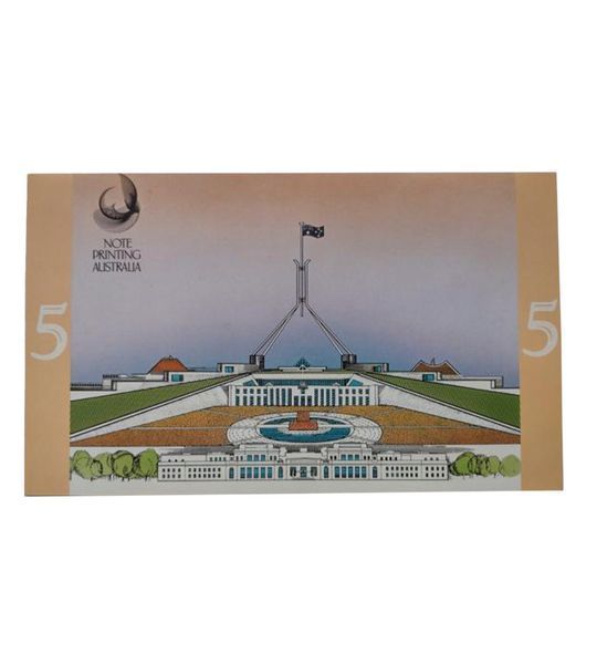 2 banconote 5 Dollari 1992, Australia, UNC Carta + Polimero commemorativa, in cartella 004132 фото 2 banconote 5 Dollari 1992, Australia, UNC Carta + Polimero commemorativa, in cartella 004132 фото