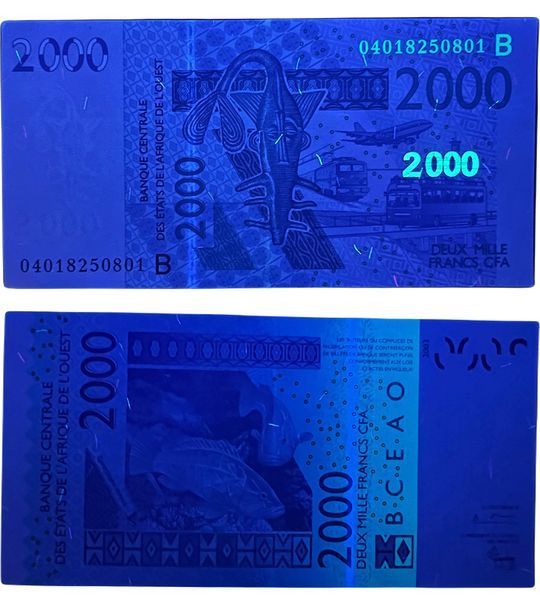 2000 Franków, Togo, 2003, UNC