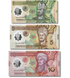 3张纸币 1、5、10马纳特，土库曼斯坦，2025年，UNC 塑料钞 纪念钞 - 中立30周年 005426 фото 1