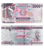 5000 Francs, Guinea, 2015, UNC