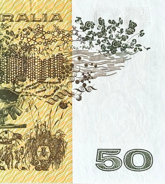 50 Dollars, Австралія, 1973 - 1994 рік, UNC 005428 фото