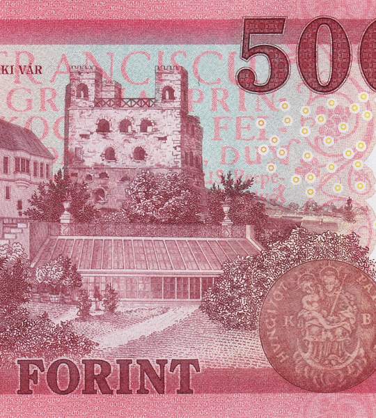 500 forintów, Węgry, 2018 rok, UNC