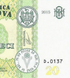 20 Lei, Молдова, 2015 (2022) рік, UNC 003487 фото 4