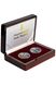 Set of two commemorative coins “St. Volodymyr's Cathedral in Kyiv” in a case, UNC