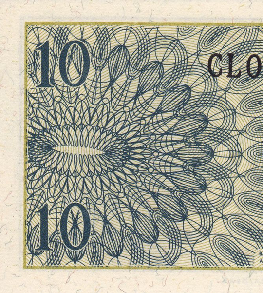 10 banconote da 10 Sen, Indonesia, anno 1964, UNC 004995 фото