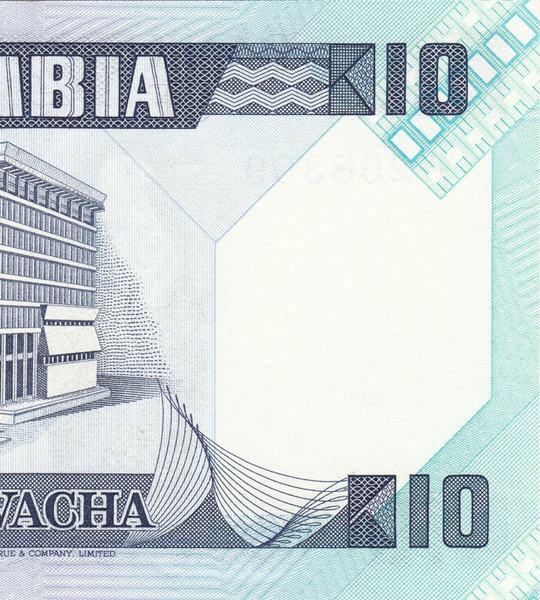 10 夸查, 赞比亚, 1986 - 1988年, 全新 001855 фото