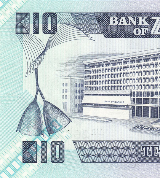 10 夸查, 赞比亚, 1986 - 1988年, 全新 001855 фото
