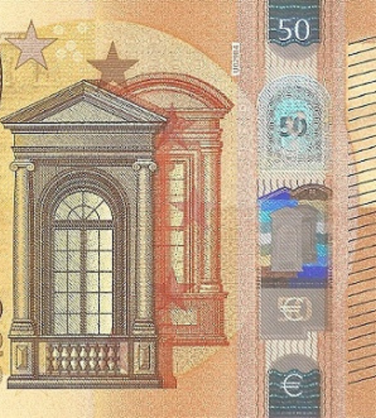 50 euros, France (BCE), pr&eacute;fixe U, 2017, UNC 005295 фото