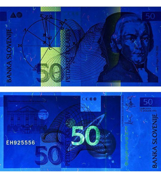 50 Tolarjev, Slovenia, 1992, UNC