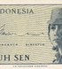 10 banconote da 10 Sen, Indonesia, anno 1964, UNC 004995 фото 5