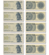 10 banconote da 10 Sen, Indonesia, anno 1964, UNC 004995 фото 2