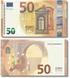 50 euros, France (BCE), pr&eacute;fixe U, 2017, UNC 005295 фото 1