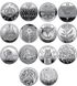 Набір монет НБУ за 2023 рік - 14 монет 002313 фото 2