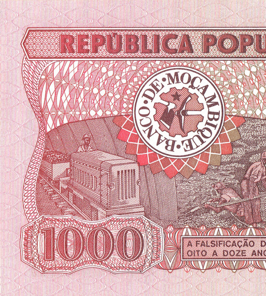 1000 meticais, Mo&ccedil;ambique, 1983, UNC 005281 фото