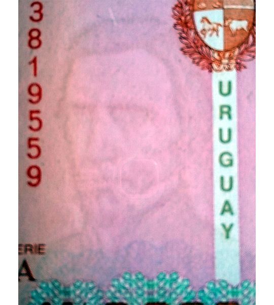 2000 Pesos, Uruguay, 1989, UNC