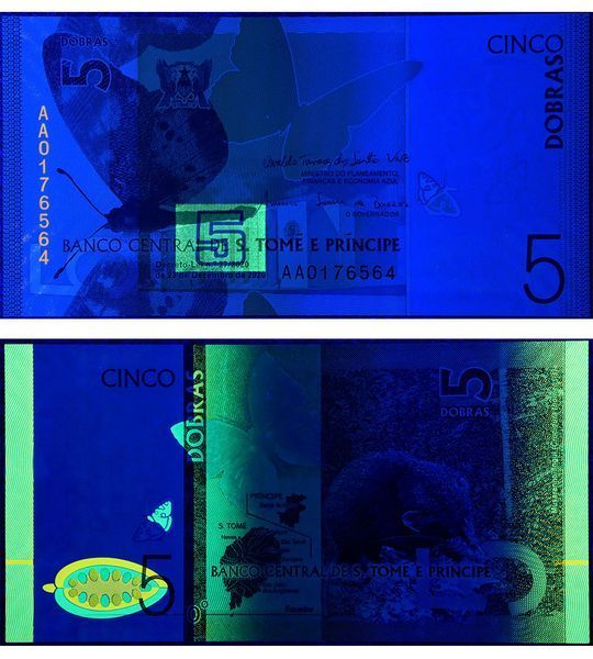 5 Dobras, São Tomé and Príncipe, 2020, UNC