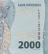 2000 Rupiah, Індонезія, 2022 рік, UNC 000177 фото 9