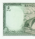 5 Livres, Lebanon, 1986, UNC