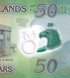 50 Dollars, Соломонові сотрови, 2026 рік, UNC Polymer Пам'ятна - 50 років Центрального банку Соломонових Островів 005429 фото 7