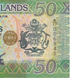 50 Dollars, Соломонові сотрови, 2026 рік, UNC Polymer Пам'ятна - 50 років Центрального банку Соломонових Островів 005429 фото 4