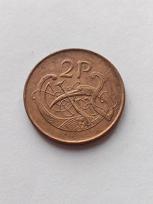 2 Pence, Ірландія, 1995 002251 фото