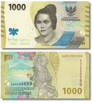 1000 Rupiah, Indonesien, 2022, UNC 000178 фото