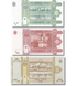 3 banconote 20, 50, 100 lei, Moldavia, UNC 005183 фото 2