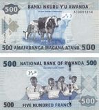 500 Franken, Ruanda, 2013, UNC 003143 фото