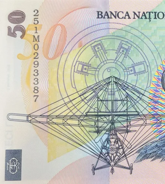 50 lej&oacute;w, Rumunia, 2018 (2025) rok, UNC Polymer