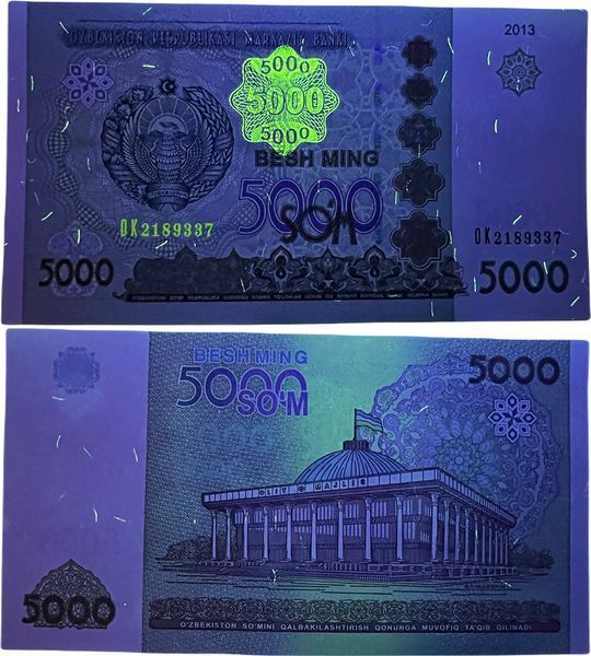 5000 Sum, Uzbekistan, 2013, UNC