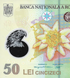 50 lej&oacute;w, Rumunia, 2018 (2025) rok, UNC Polymer