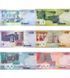 6 banknotes 5, 10, 20, 50, 100, 200 Cedis, Ghana, 2022, UNC