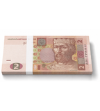 Пачка (100 банкнот) 2 Гривны, Украина, 2018 год, в качестве UNC 004239 фото